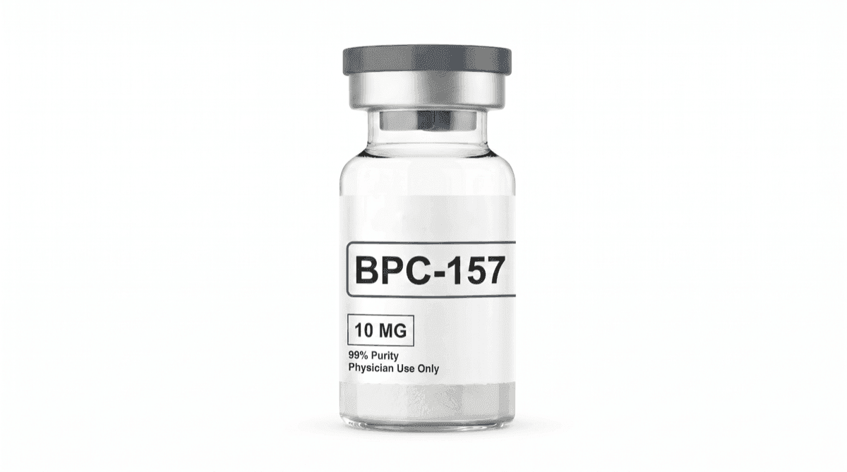 Research peptide vial, secondary