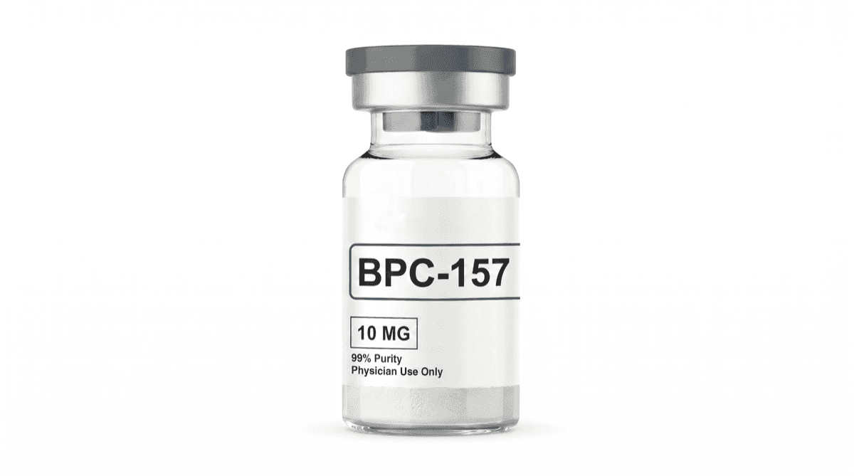 Research peptide vial, secondary